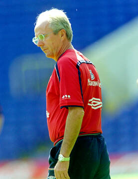 England manager Sven-Goran Eriksson