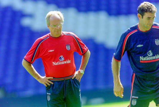 England manager Sven-Goran Eriksson