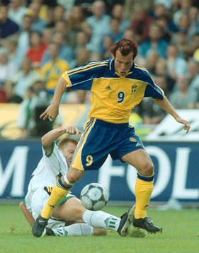 Fredrik Ljungberg, Sverige och Eric Tinkler, Sydafrika