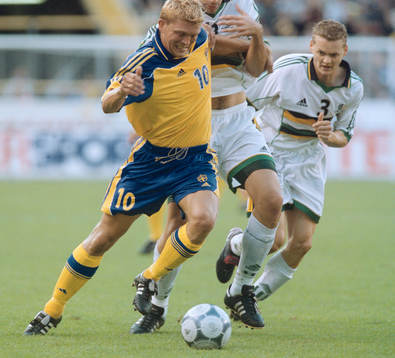 Marcus Allbäck, Sverige och Pierre Issa och Brandley