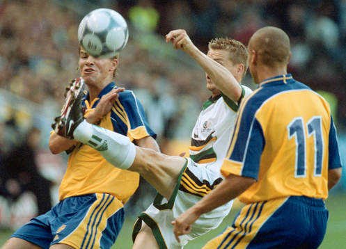 Niclas Alexandersson och Henrik Larsson, Sverige och ?,