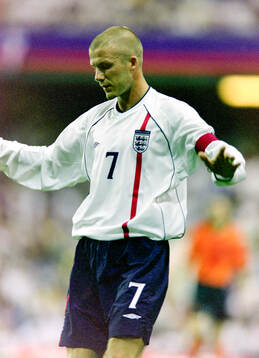 Englands David Beckham