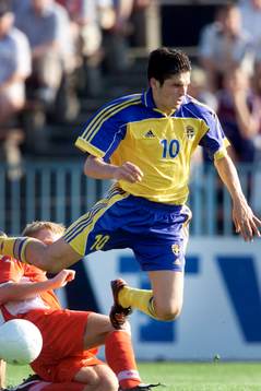 Fotboll, U21 Sverige - Polen, Bojan Djordjic, Sverige