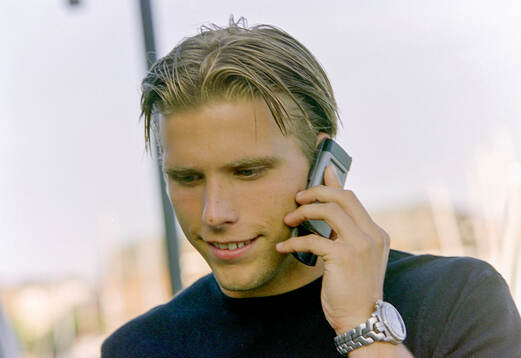 Southamptons Anders Svensson in the city