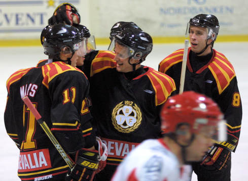 Per Mårs, André Johansson, Tony Mårtensson, Henrik
