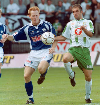 Michael Svensson, Halmstad och Kennedy Bakircioglu, Hammarby