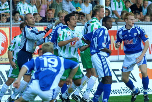 Fotboll, allsvenskan, Hammarby - Halmstad