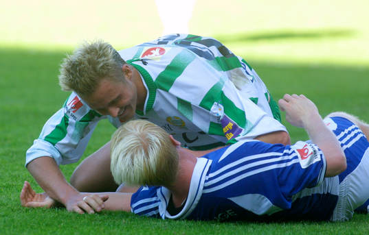 Peter Markstedt, Hammarby och Petter Hansson, Halmtad