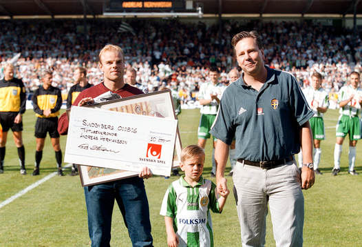 Månadens spelare, Andreas Hermansson, Hammarby