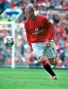 Fotboll, engelsk, David Beckham, Manchester united