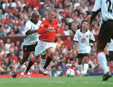 Fotboll, engelsk, David Beckham, Manchester united