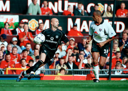 Fotboll, engelsk, Fabien Barthez, Manchester united