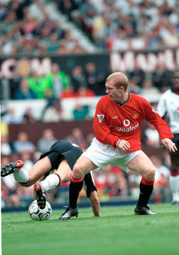 Fotboll, engelsk, Paul Scholes, Manchester united