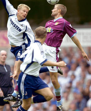 Tottenham - Aston Villa: Steffen Iversen, Tottenham och