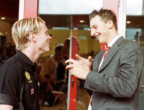 Fotboll, holländsk, Fredrik Berglund, Roda och Zlatan