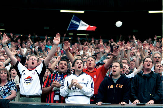 Fotboll, engelsk, Supporter, Fulham