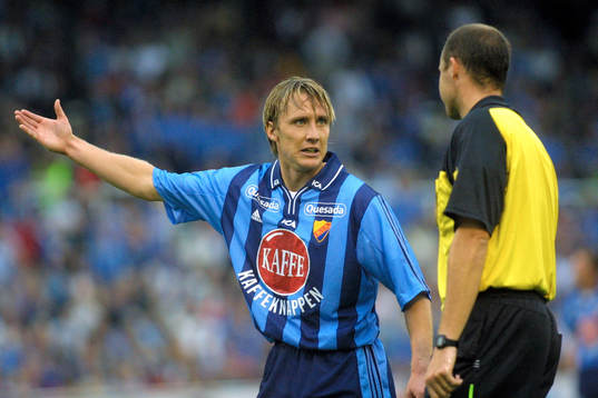 Andreas Johansson, Djurgården och domare Martin Hansson