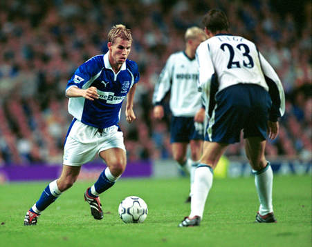 Fotboll, engelsk, Everton - Tottenham Hotspur, Niclas