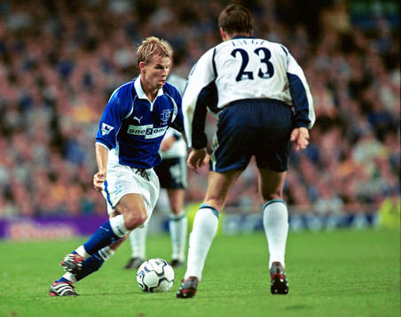 Fotboll, engelsk, Everton - Tottenham Hotspur, Niclas
