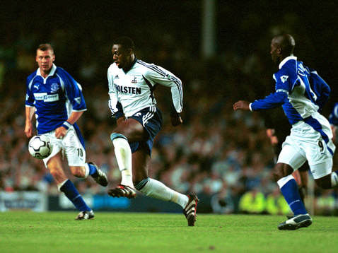 Fotboll, engelsk, Everton - Tottenham Hotspur, Duncan