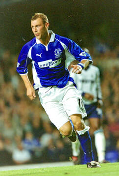 Duncan Ferguson of Everton