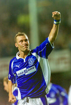 Duncan Ferguson of Everton
