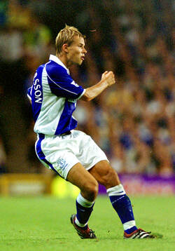 Evertons Niclas Alexandersson