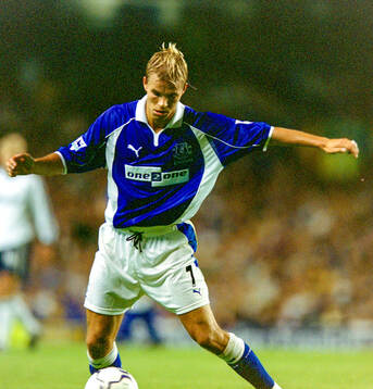 Evertons Niclas Alexandersson