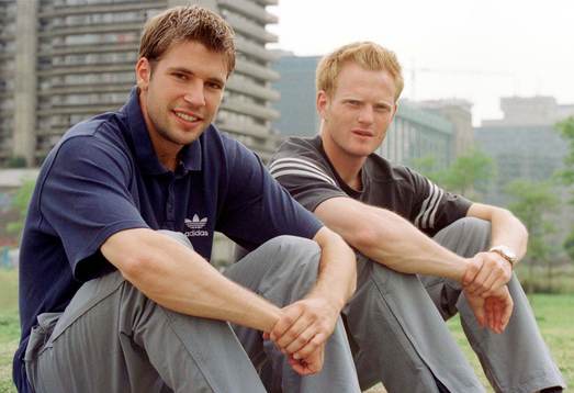 Fotboll, Bryssel, Stefan Selakovic och Michael Svensson