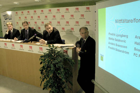 Gören Göransson, Lars Lagerbäck Tommy Söderberg och
