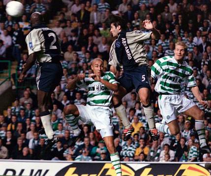 Henrik Larsson och Johan Mjällby, Celtic