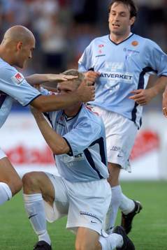 Mats Lilienberg gjorde 1-0 målet till Malmö