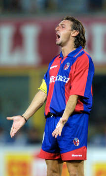 fotboll, italiensk, Giuseppe Signori, Bologna