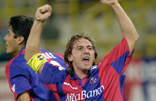 fotboll, italiensk, Giuseppe Signori, Bologna