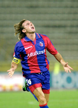 fotboll, italiensk, Giuseppe Signori, Bologna