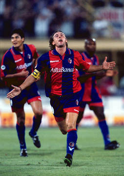 Fotboll, italiensk, Giuseppe Signori, Bologna