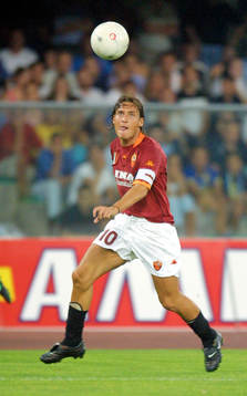 fotboll, italiensk, Francesco Totti, Roma