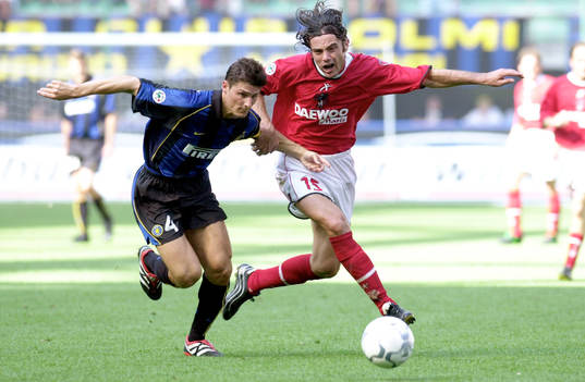 Javier Zanetti, Inter och Zisis Vryzas, Perugia