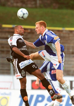 Cain Dotson, Sundsvall och Michael Svensson, Halmstad