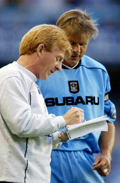 Gordon Strachan och Roland Nilsson, Coventry