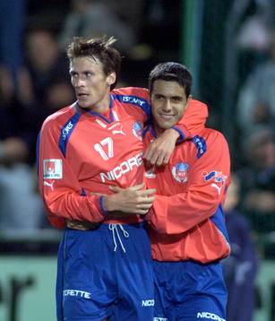 Michael Hansson kramar om matchens gigant, Rogerio Silva