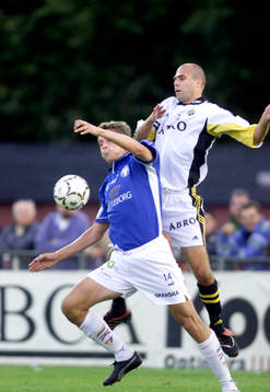 Teddy Lucic AIK och Mika Kottila, Trelleborg