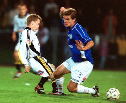 Karl Corneliusson, AIK och Ola Larsson, Trelleborg