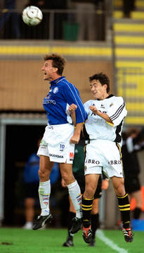 Jonas Nilsson, Trelleborg och Stefan Ishizaki, AIK