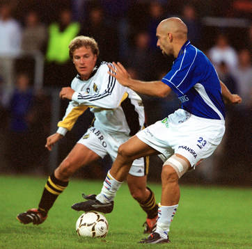 Daniel Tjernström, AIK och Greger Andrijevski,Trelleborg