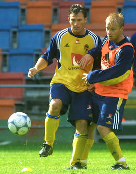 Pontus Kåmark och Anders Andersson, Sverige