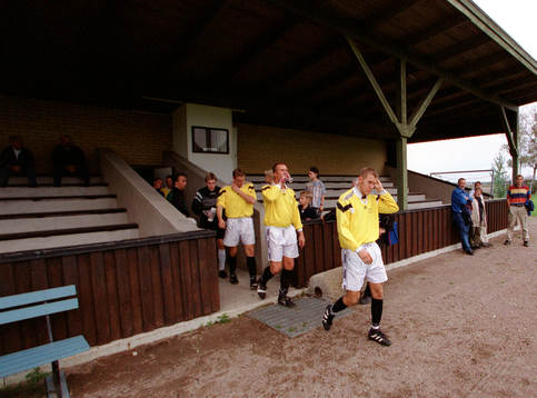 Fotboll, Gunnarstorp - Stridsvig, läktare