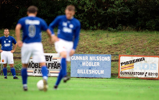 Gunnarstorp- Stridsvig, småklubbsfotboll