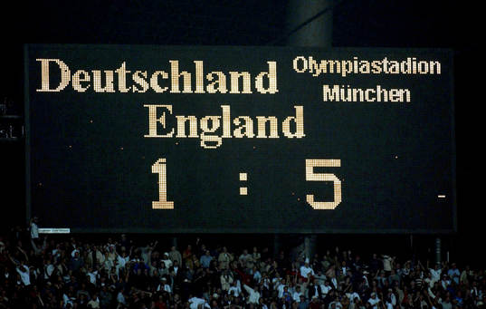 Deutschland - England 1 : 5