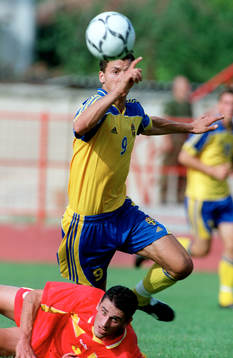 Fotboll, U 21, Zlatan Ibrahimovic, Sverige